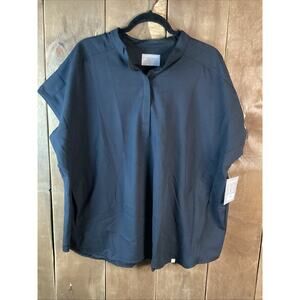 Hypothesis Black Scrub Shirt Size 2X